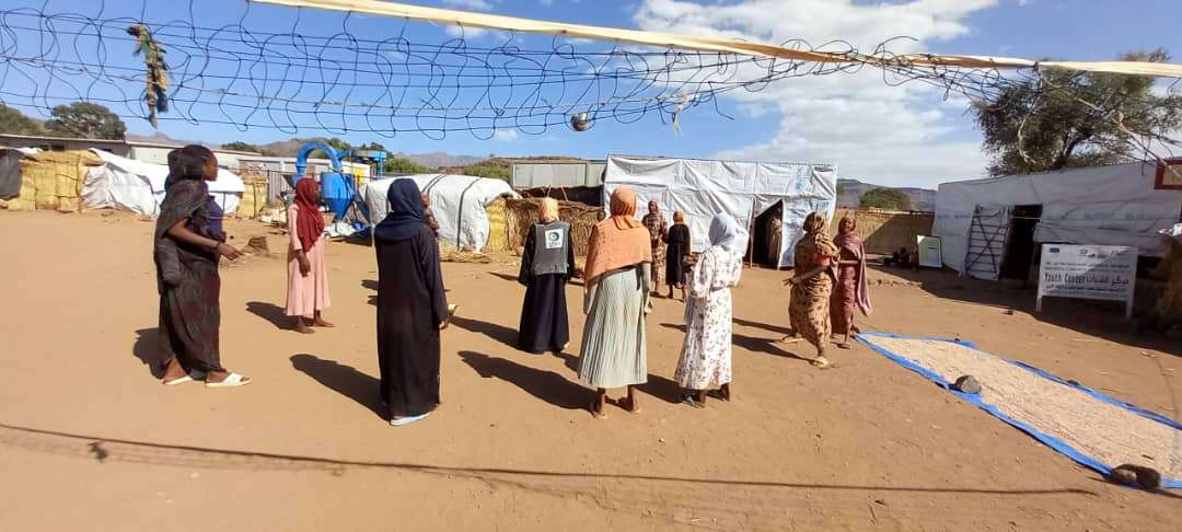 Volleyball session — Youth Center, Golo